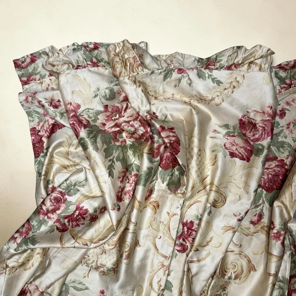 Vintage RALPH LAUREN 4 Pc. Curated King Sheet Set Guinevere/Sussex Gardens *READ